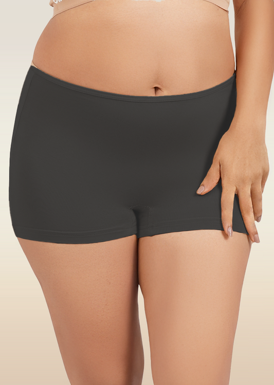 Black Absorbent Boyshorts