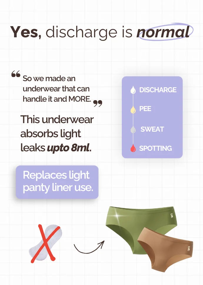 Black Absorbent Boyshorts
